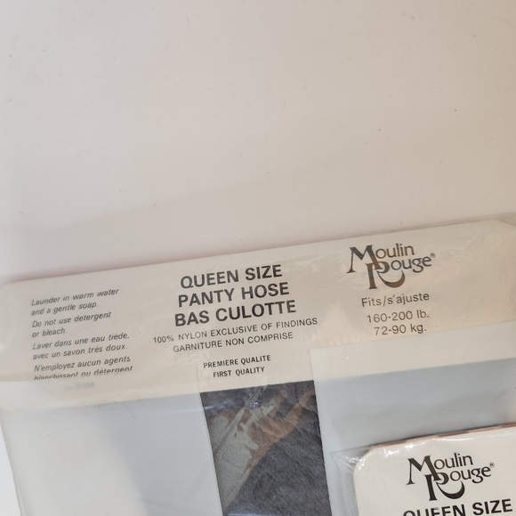 Vintage Panty Hose New 1970s Sheer Luxury Stockings Pantyhose Hosiery Nylons new - Picture 4 of 5